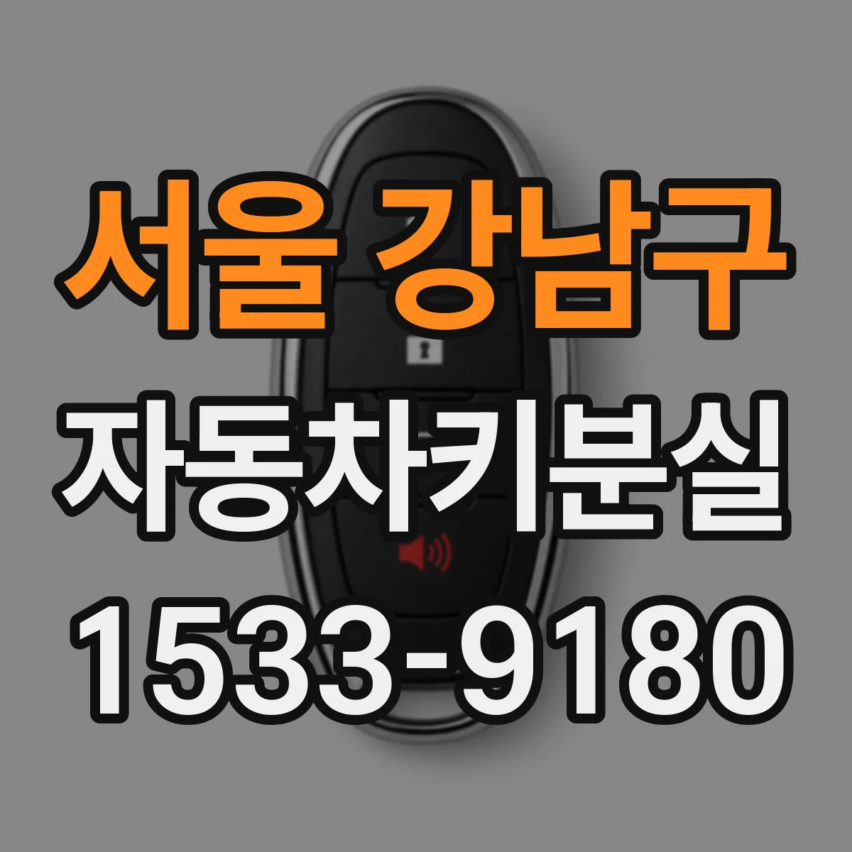 서울 강남구 자동차키분실