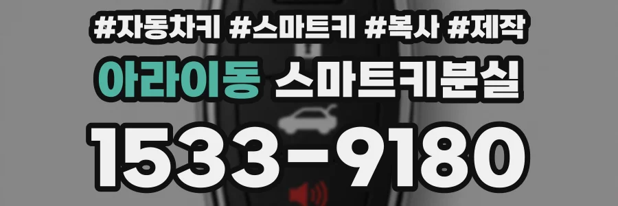아라이동 스마트키분실