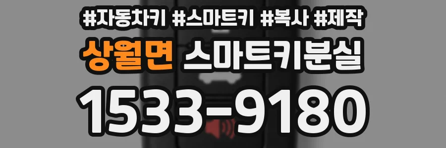 상월면 스마트키분실