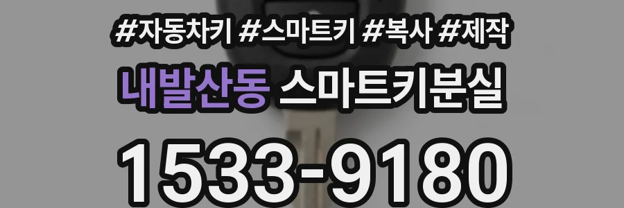 내발산동 스마트키분실