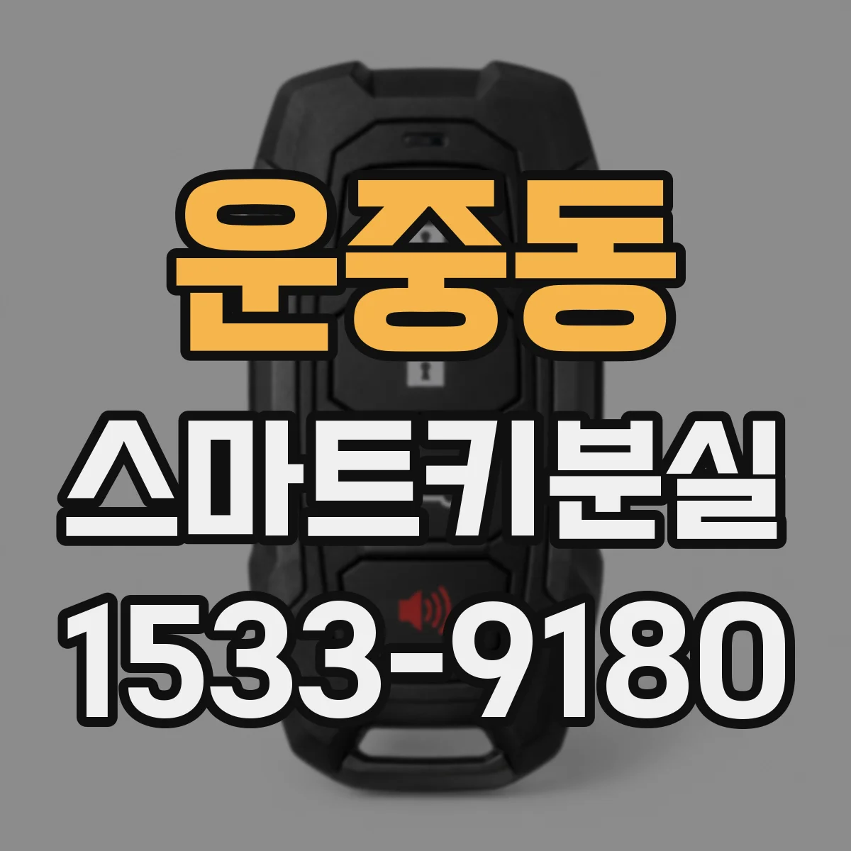 운중동 스마트키분실