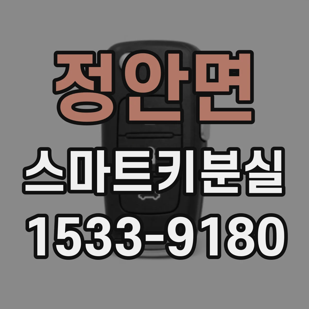 정안면 스마트키분실