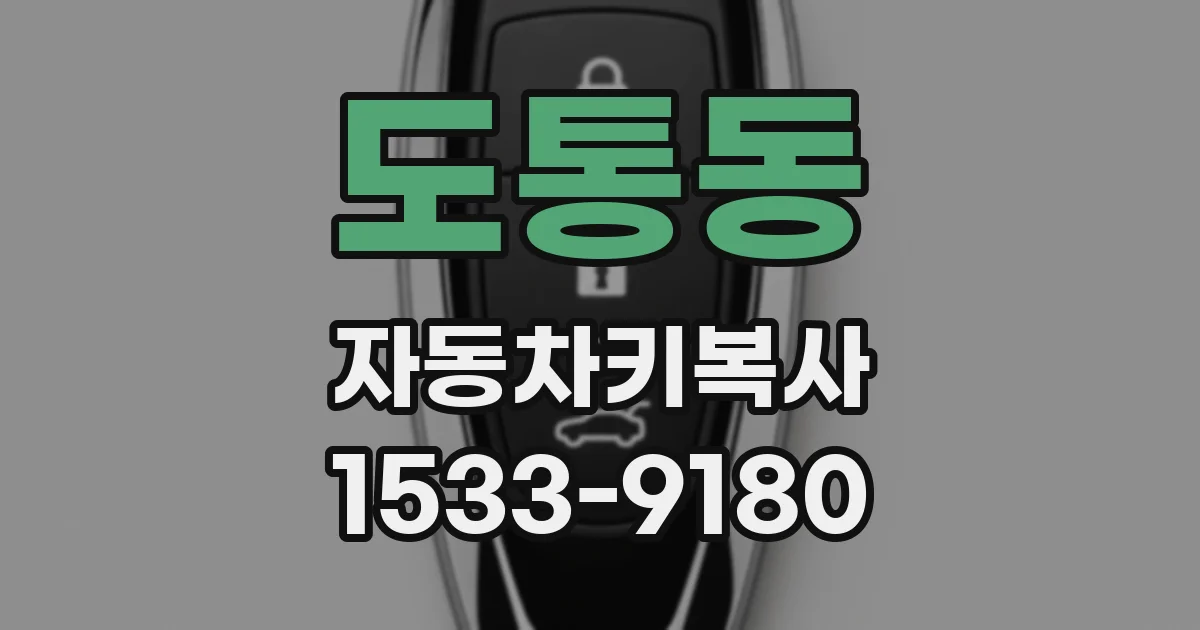 도통동 자동차키복사