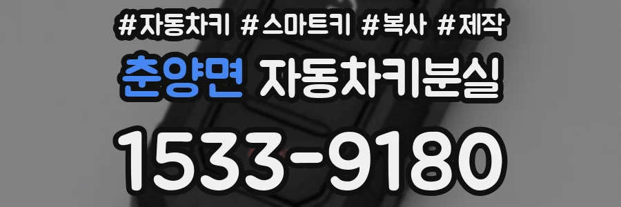 춘양면 자동차키분실
