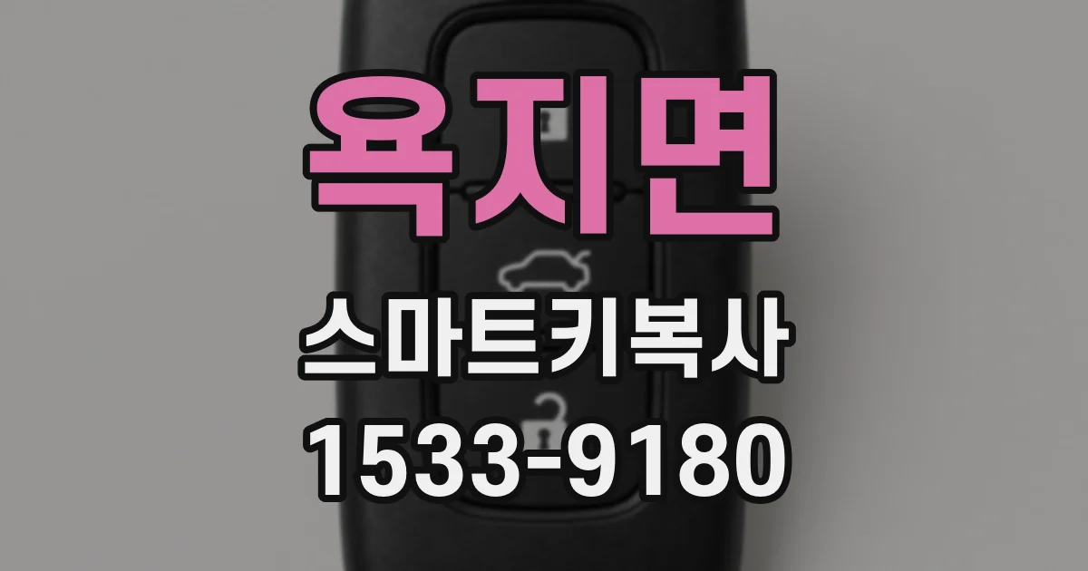 욕지면 스마트키복사