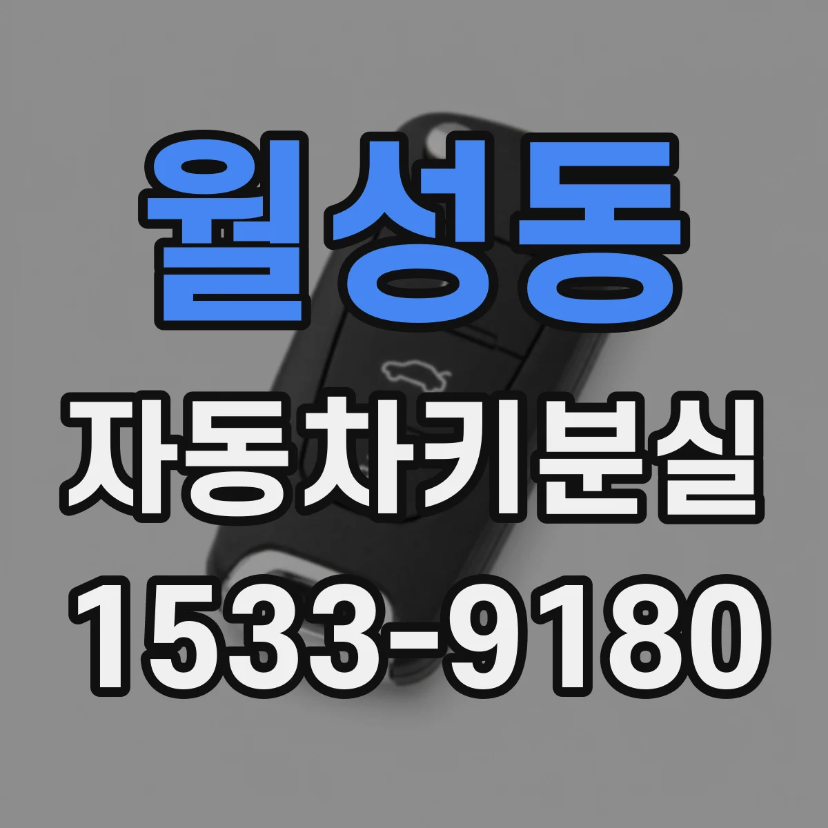 월성동 자동차키분실