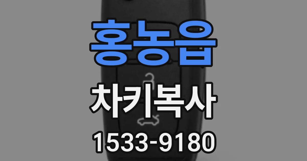 홍농읍 차키복사
