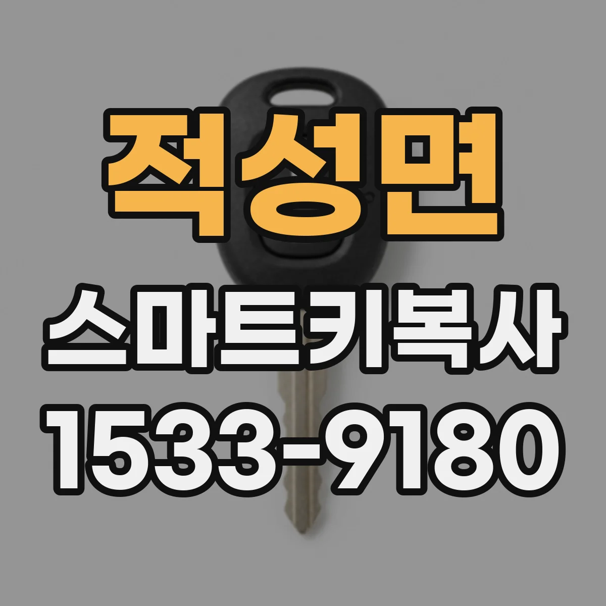 적성면 스마트키복사