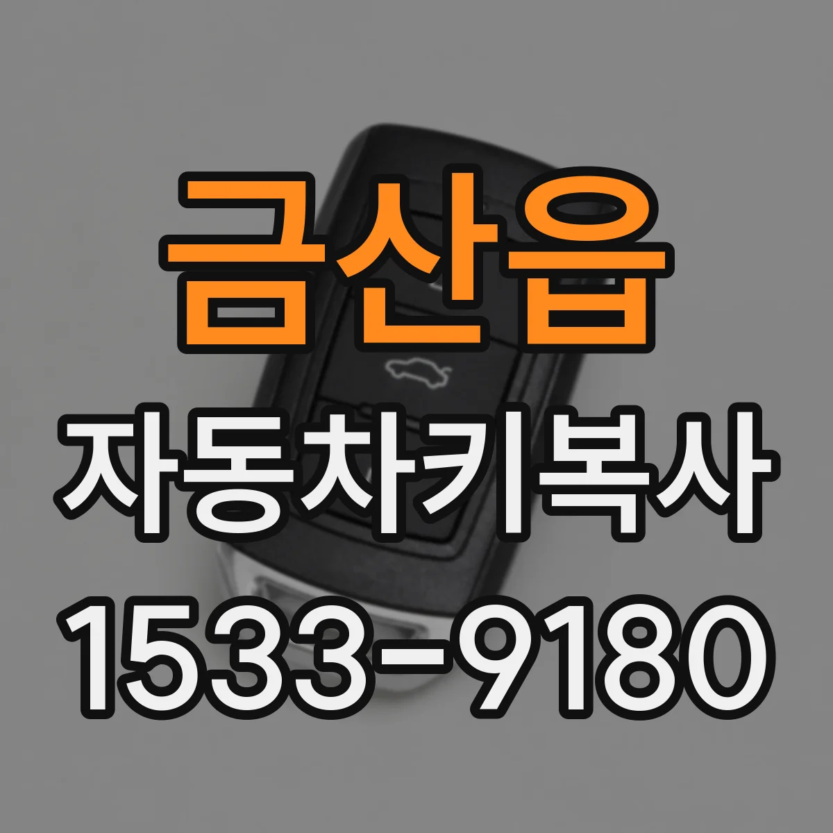금산읍 자동차키복사