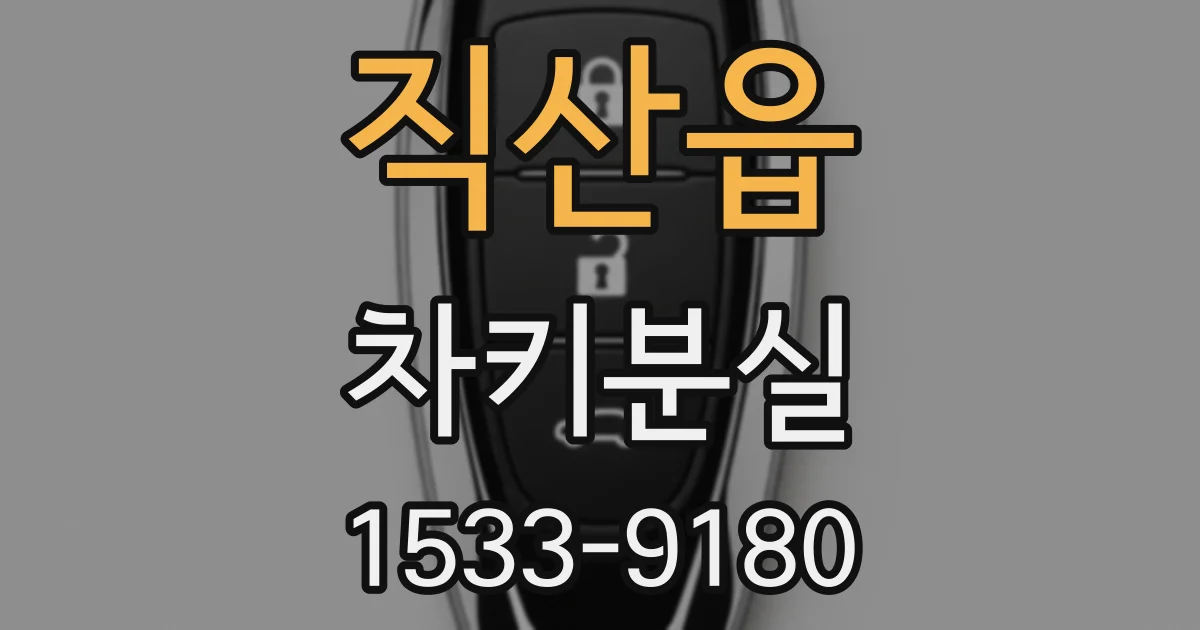 직산읍 차키분실