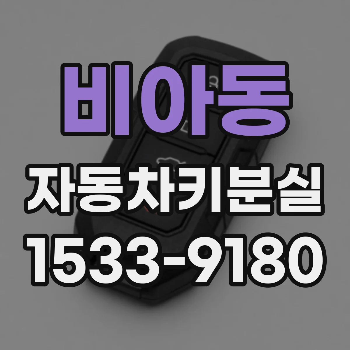 비아동 자동차키분실