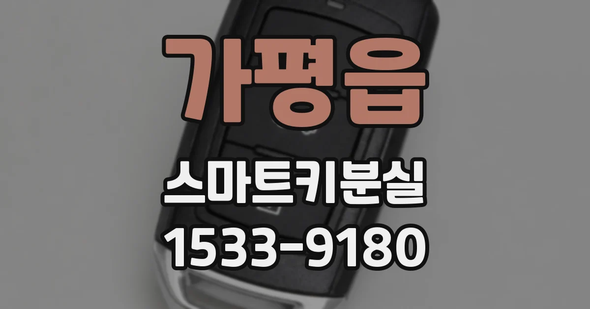 가평읍 스마트키분실