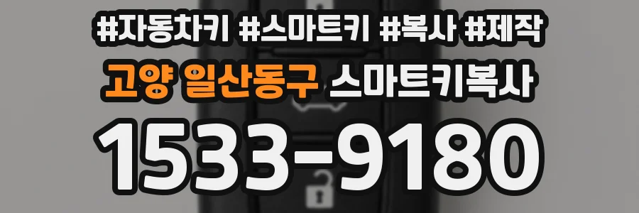 고양 일산동구 스마트키복사