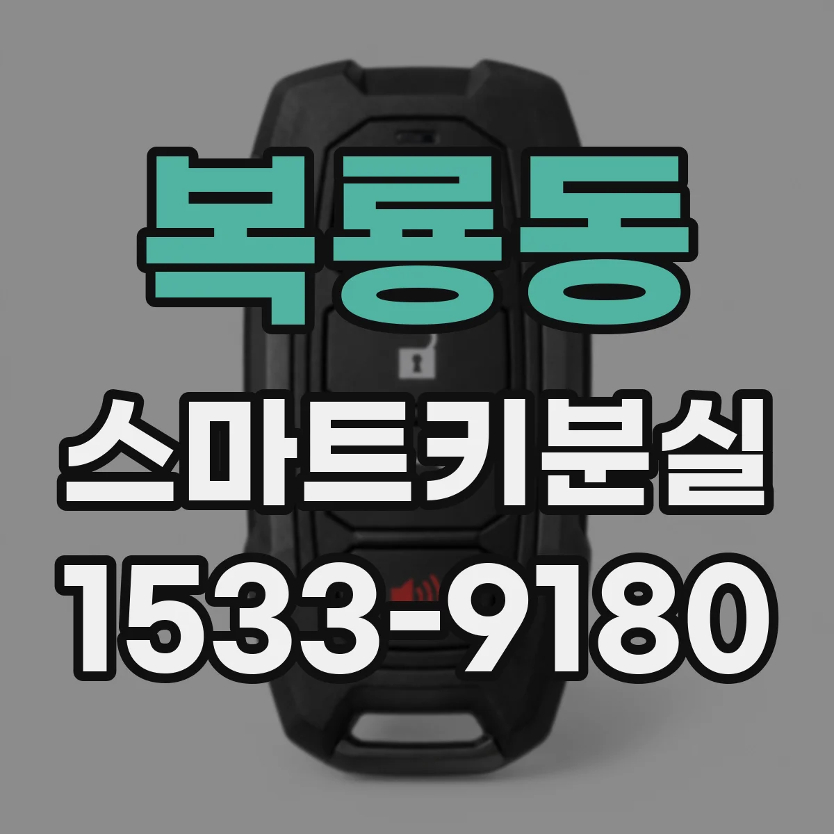 복룡동 스마트키분실