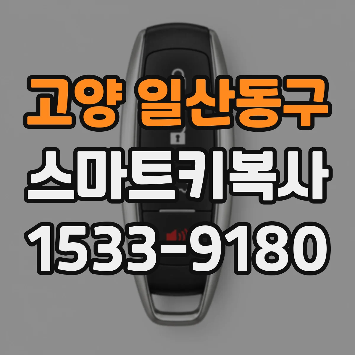 고양 일산동구 스마트키복사