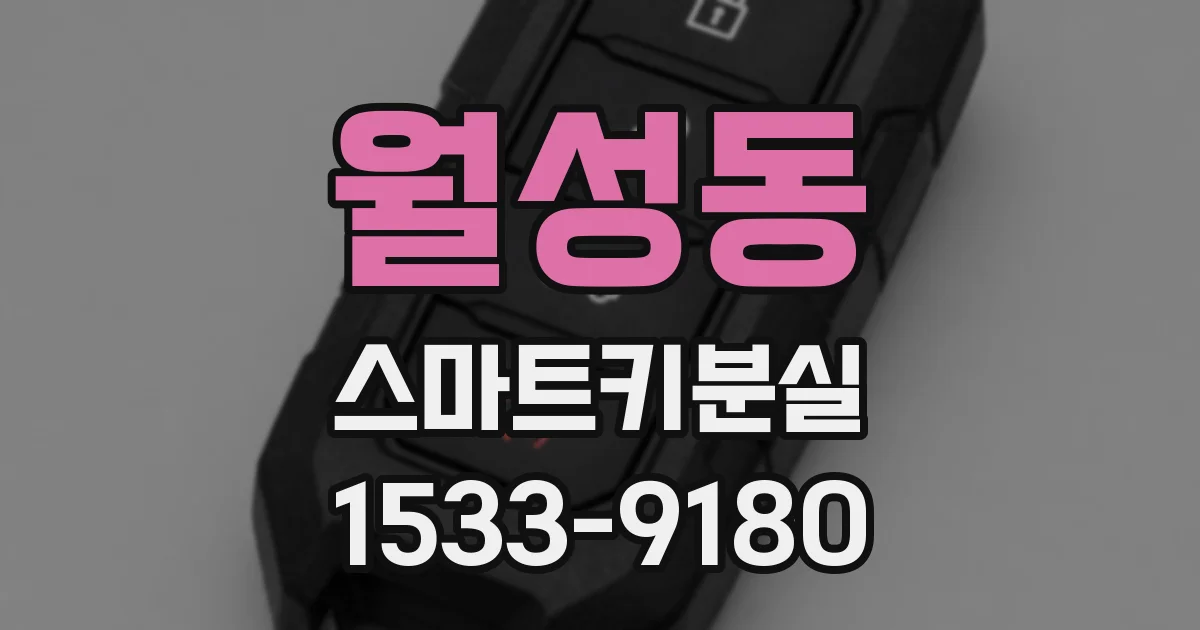 월성동 스마트키분실