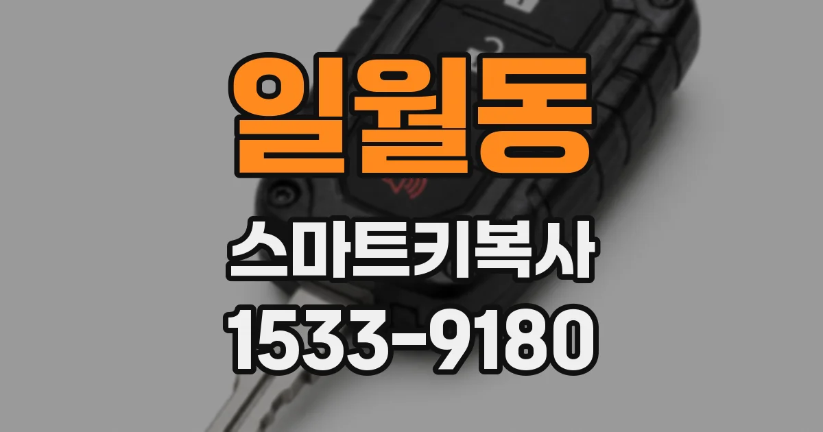일월동 스마트키복사