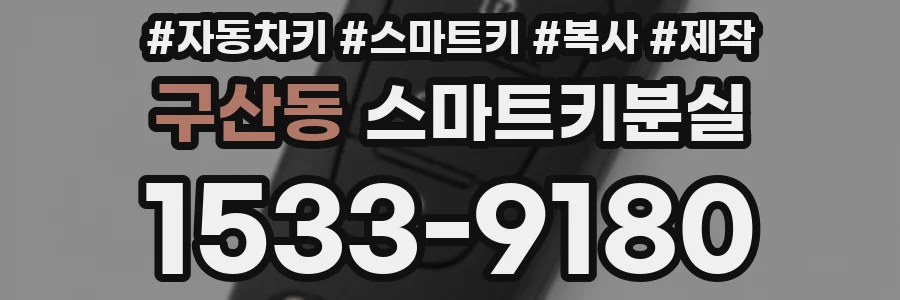 구산동 스마트키분실