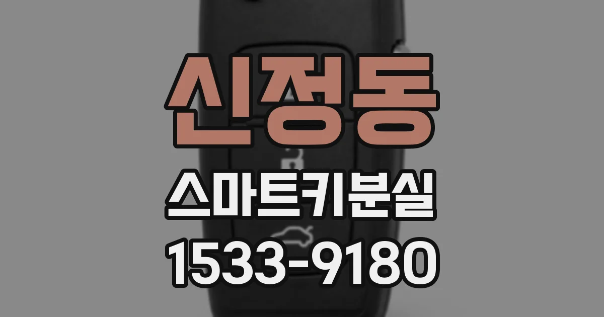 신정동 스마트키분실