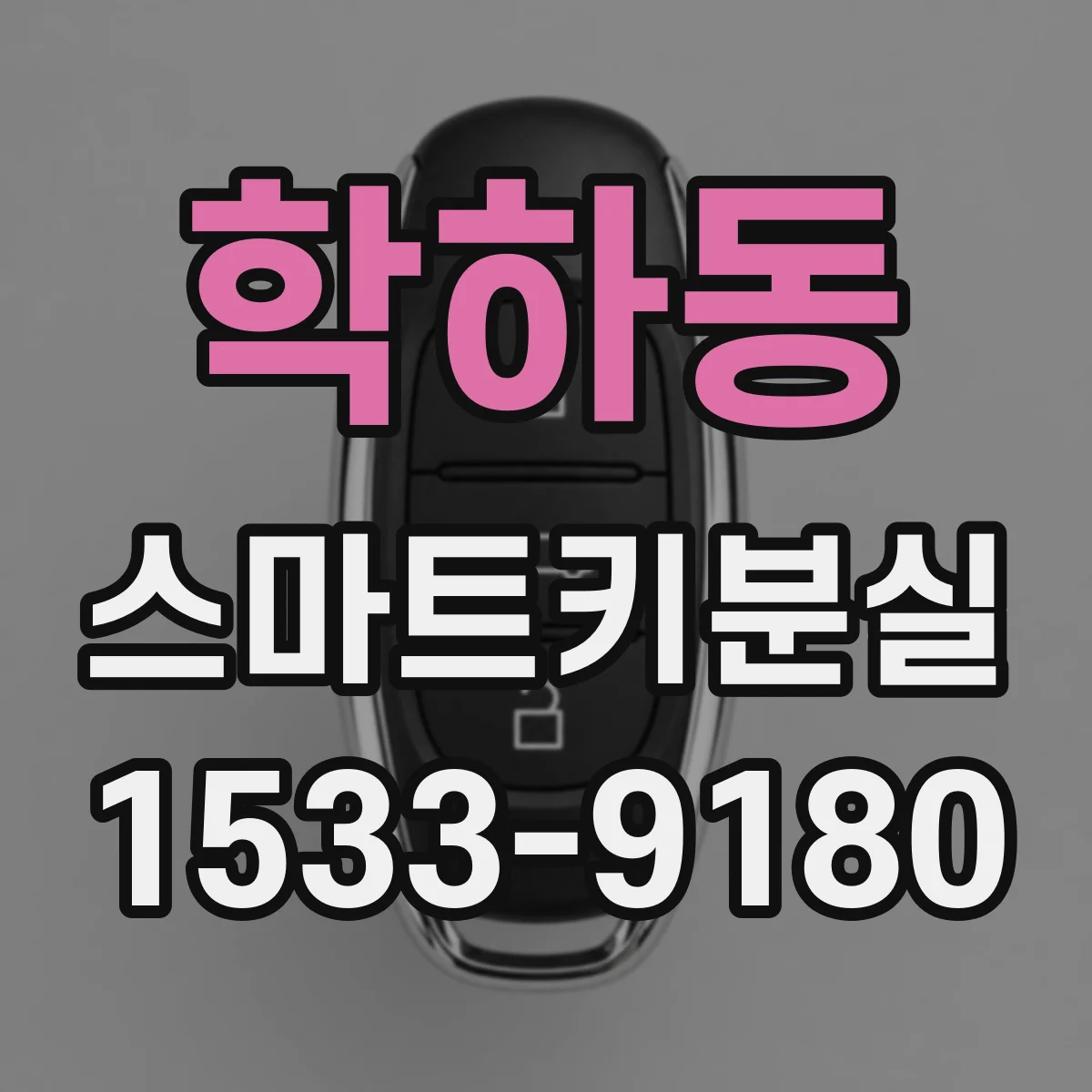 학하동 스마트키분실