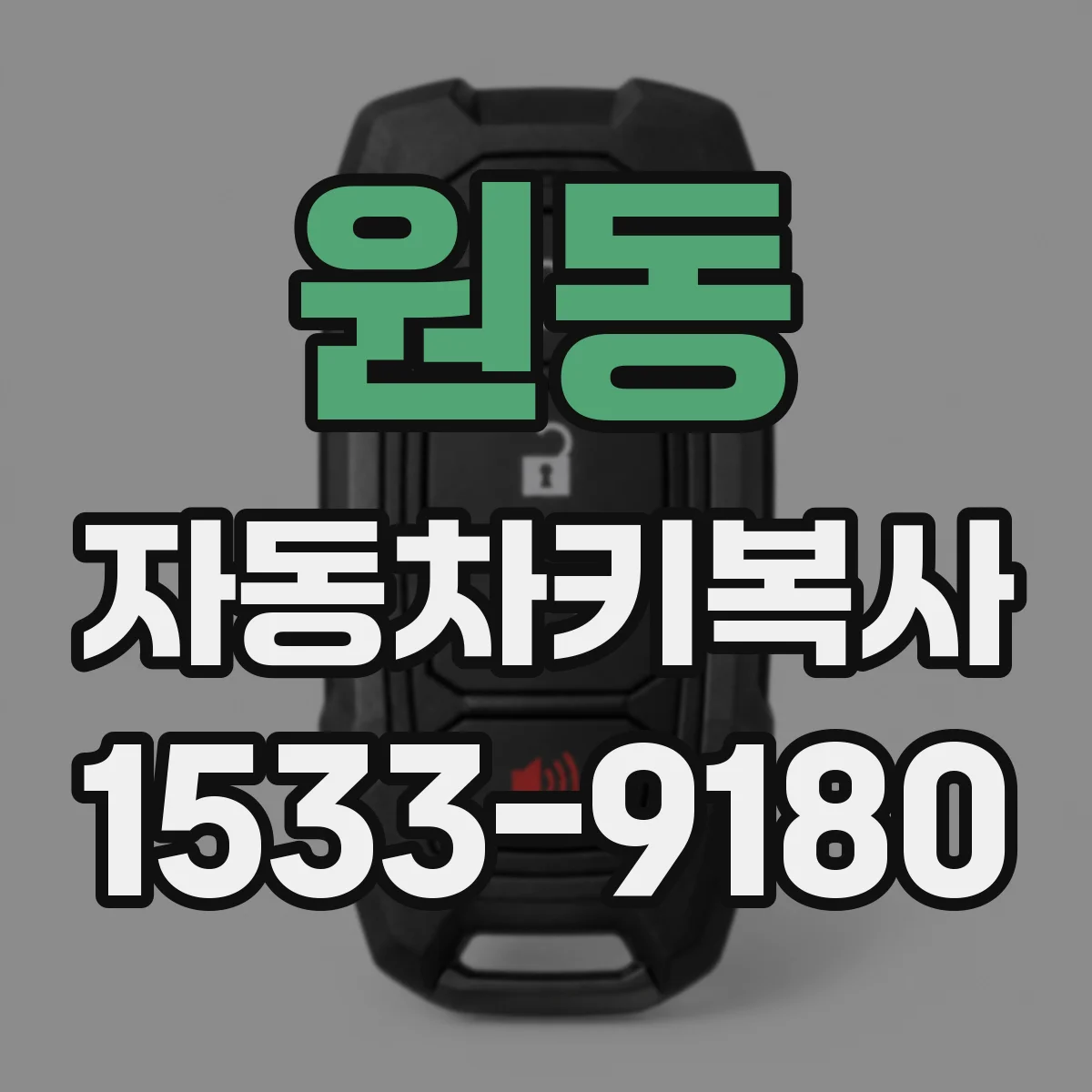 원동 자동차키복사