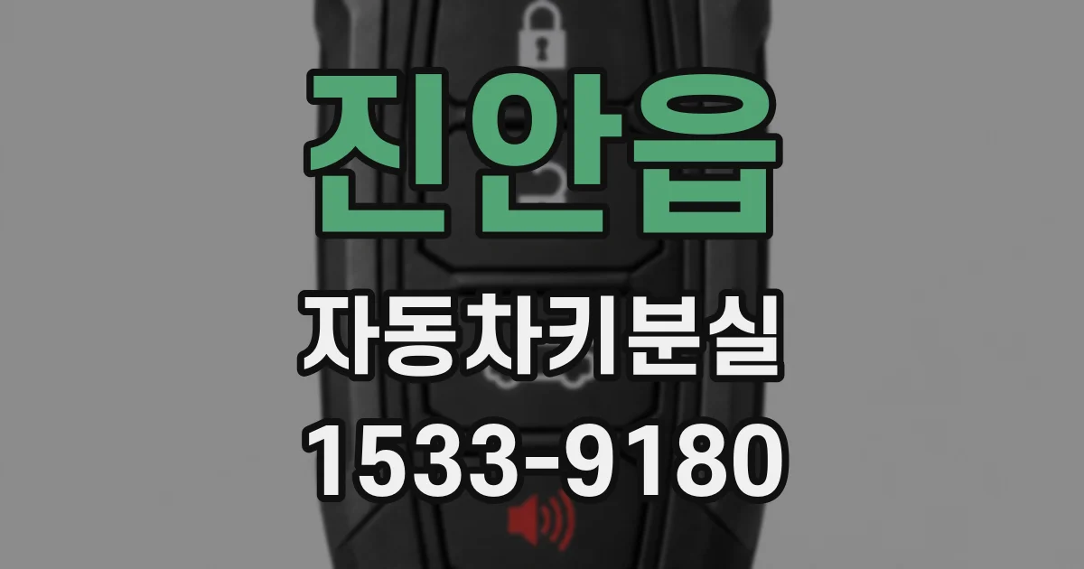진안읍 자동차키분실