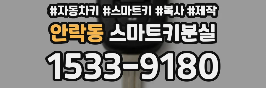 안락동 스마트키분실