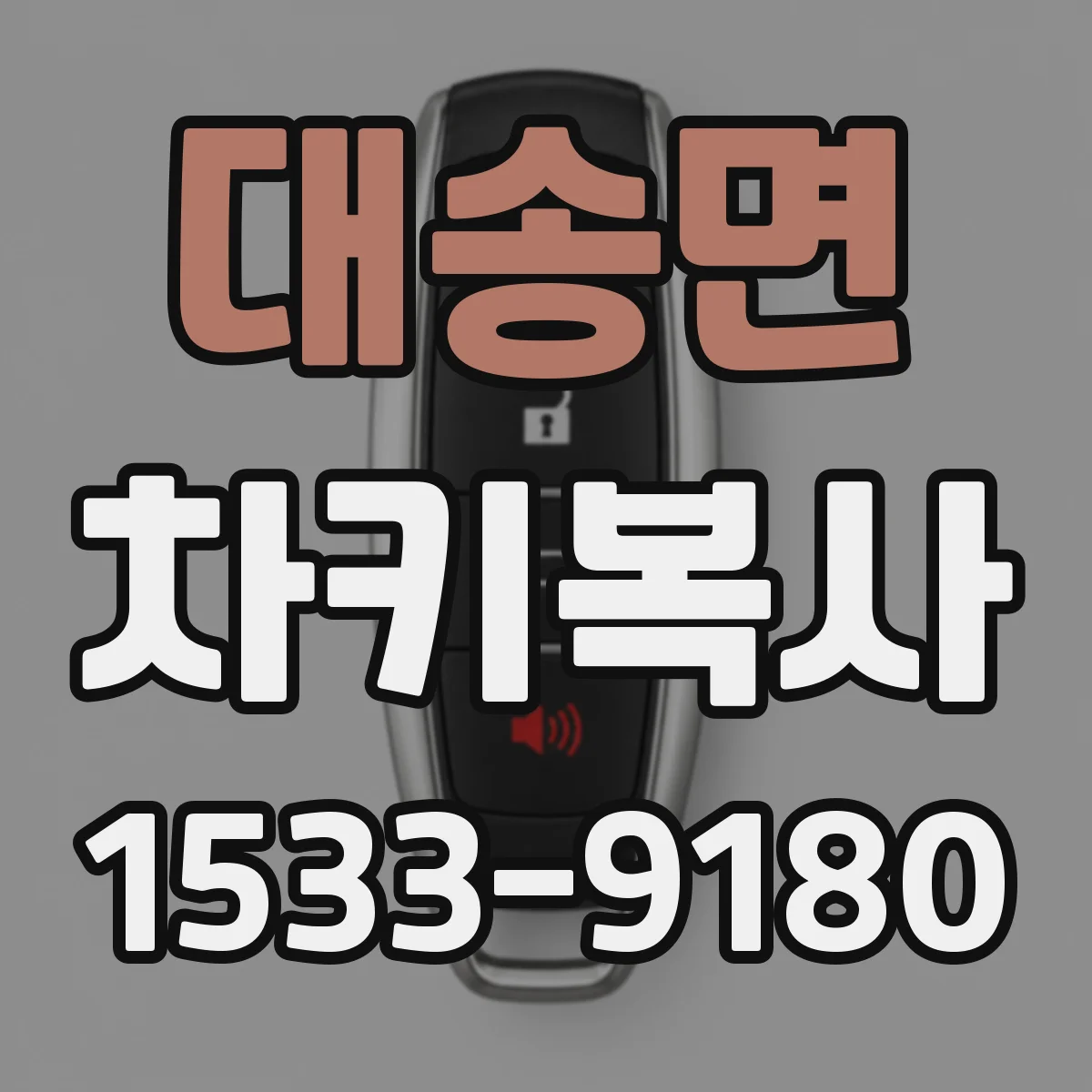 대송면 차키복사