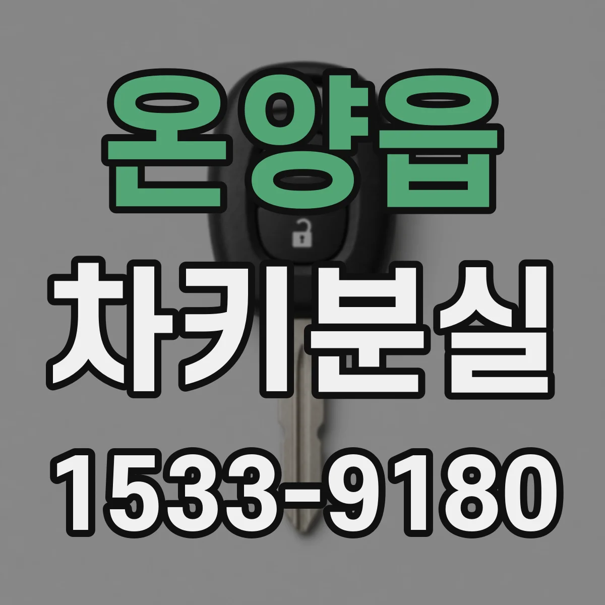 온양읍 차키분실
