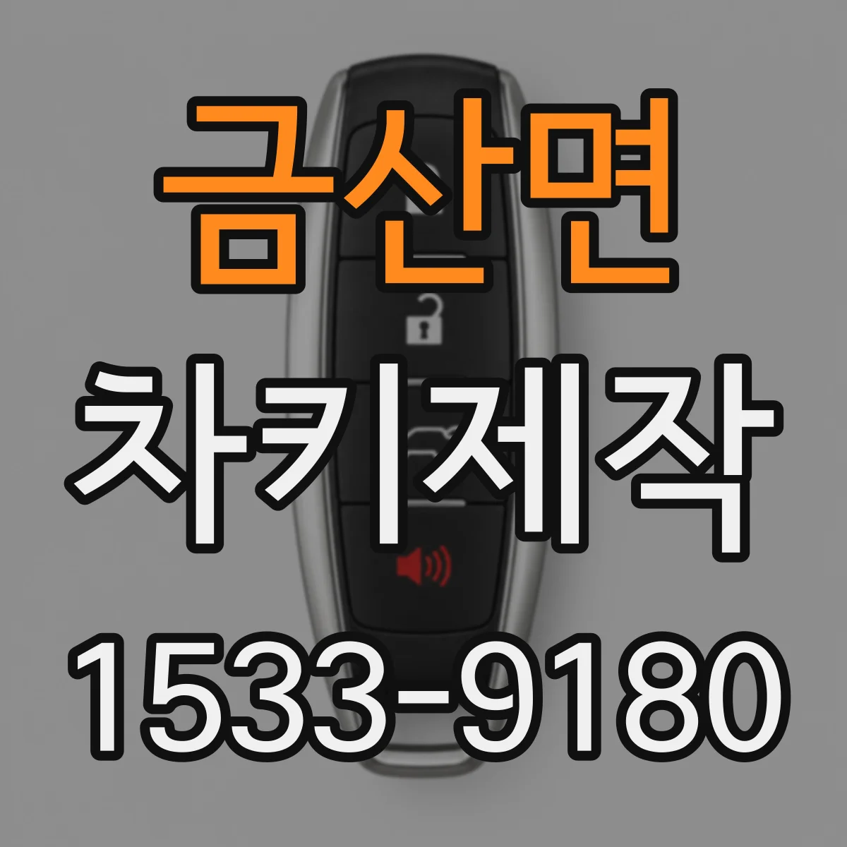 금산면 차키제작