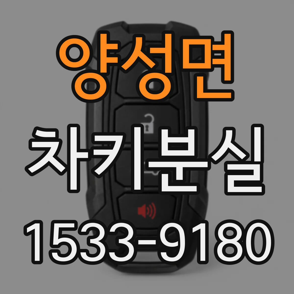 양성면 차키분실