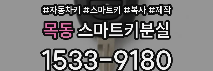 목동 스마트키분실