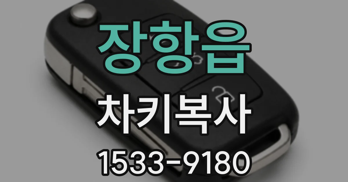 장항읍 차키복사
