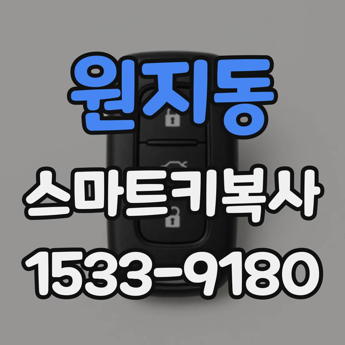원지동 스마트키복사