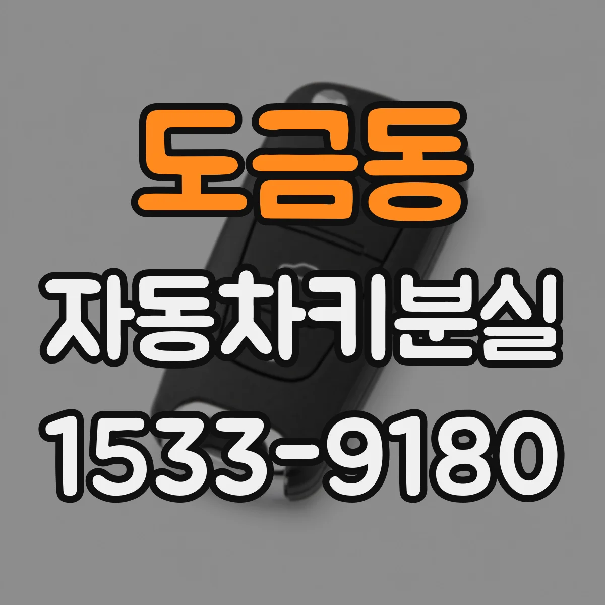 도금동 자동차키분실