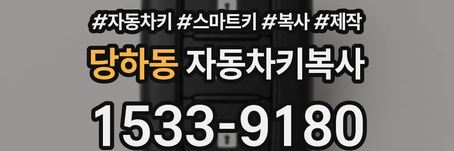 당하동 자동차키복사