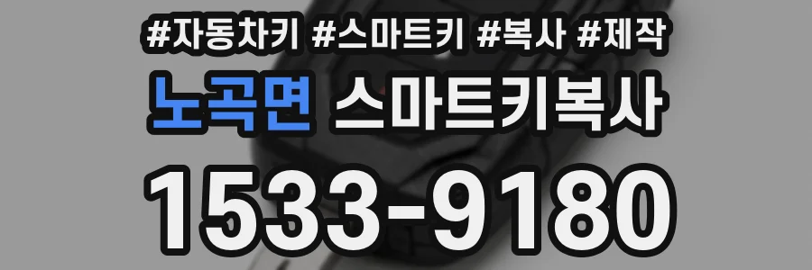 노곡면 스마트키복사
