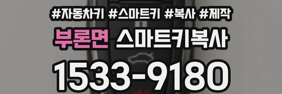 부론면 스마트키복사