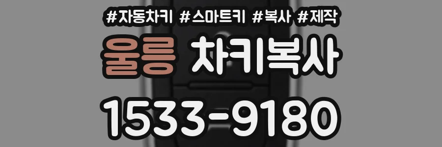 울릉 차키복사