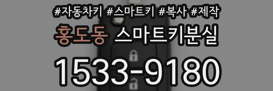 홍도동 스마트키분실