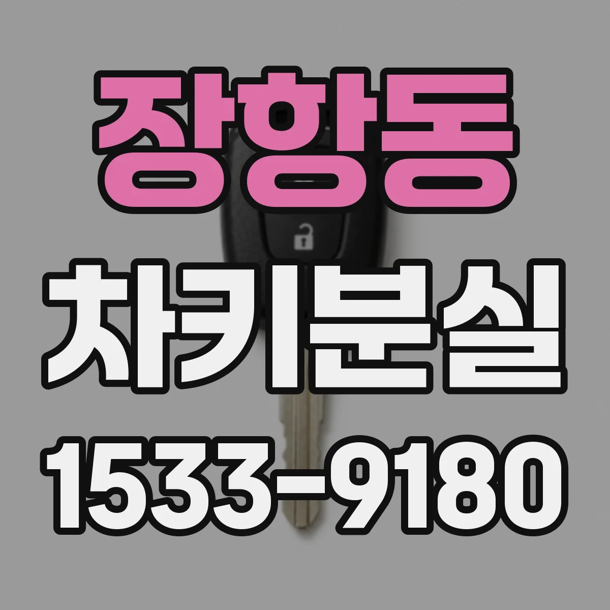 장항동 차키분실