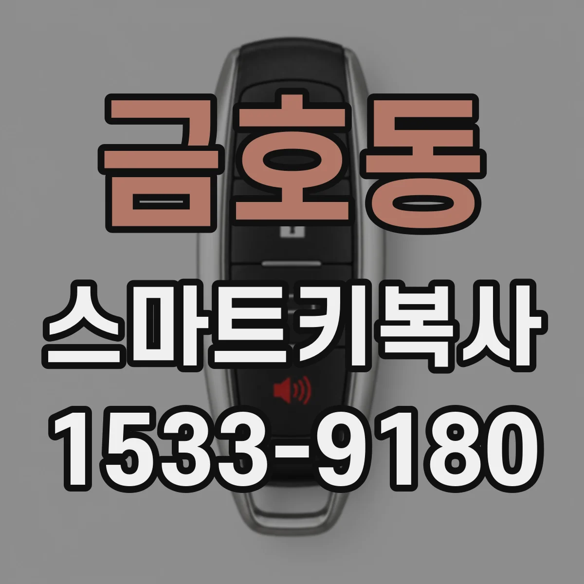 금호동 스마트키복사