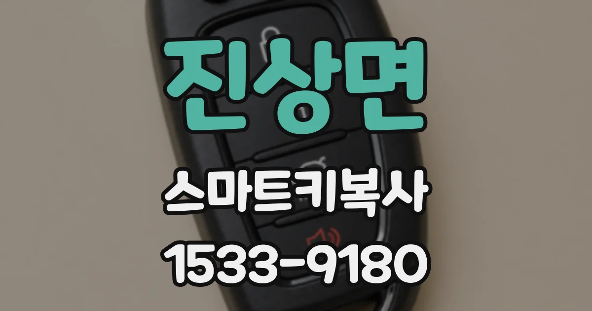 진상면 스마트키복사