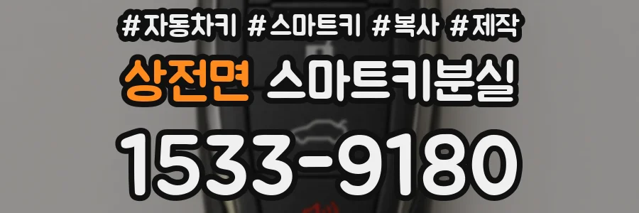 상전면 스마트키분실