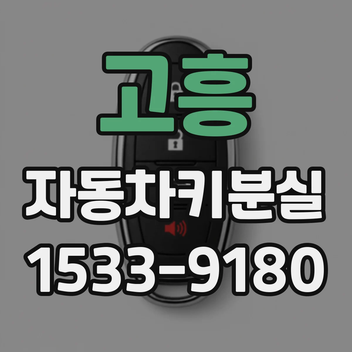 고흥 자동차키분실
