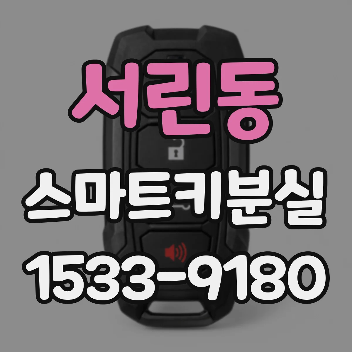 서린동 스마트키분실