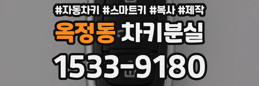옥정동 차키분실