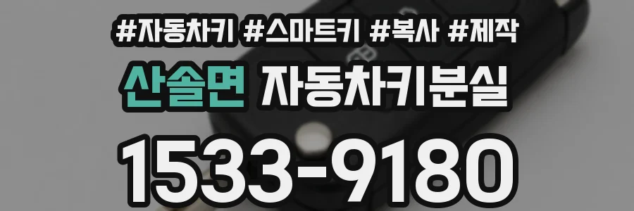 산솔면 자동차키분실