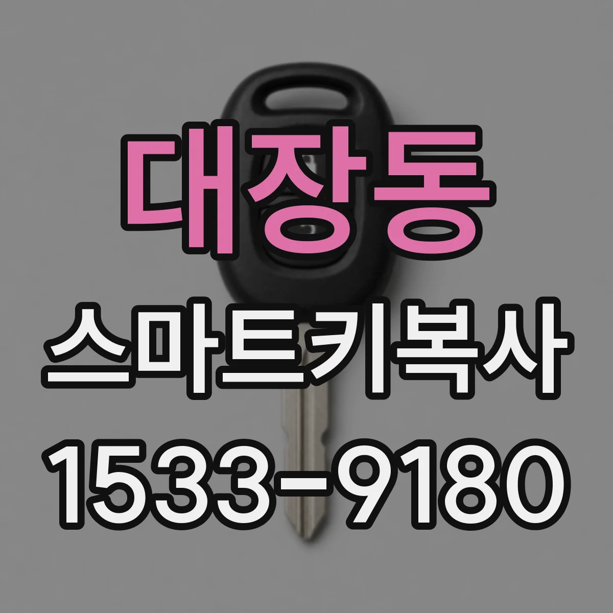 대장동 스마트키복사
