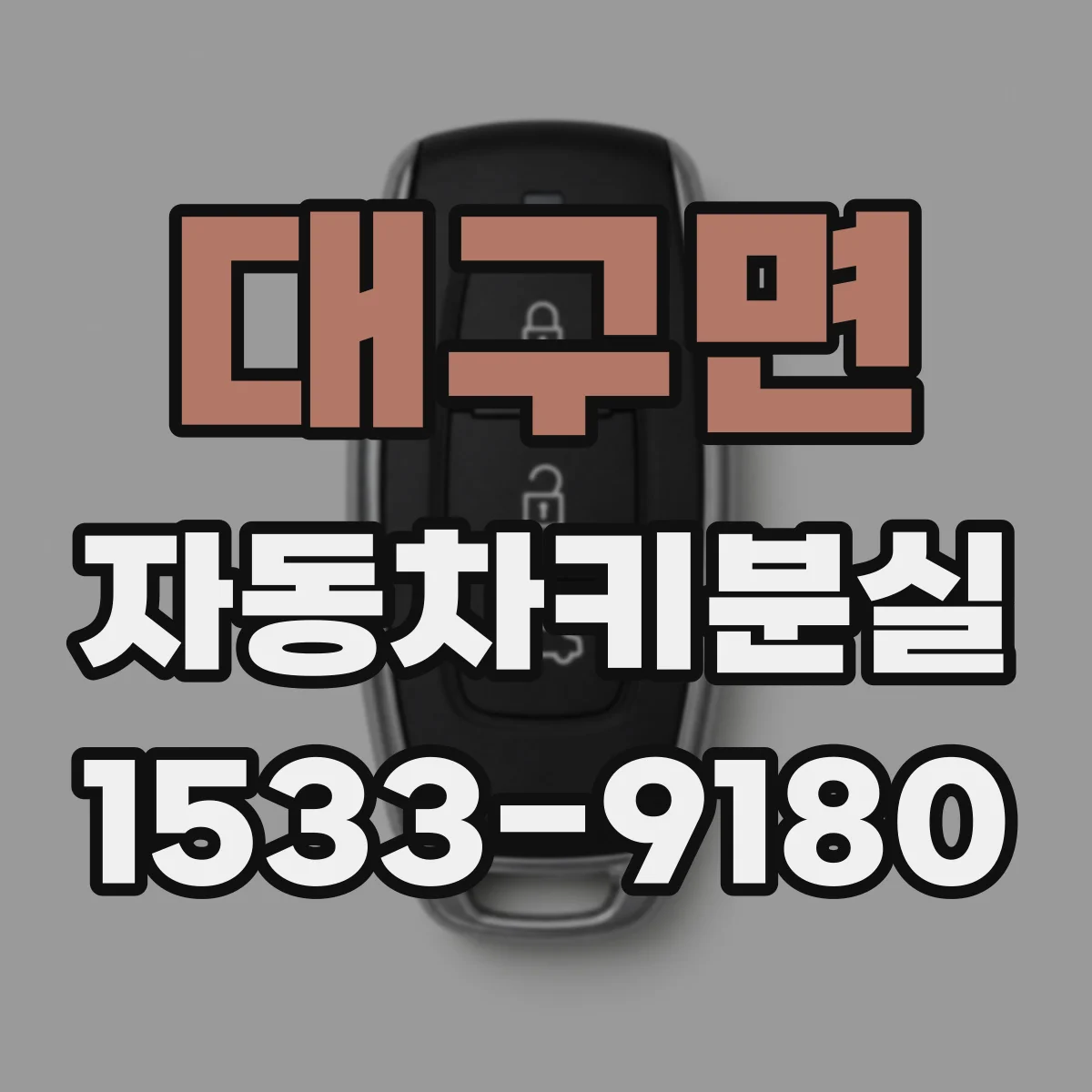 대구면 자동차키분실